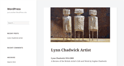 Desktop Screenshot of lynnchadwick.com